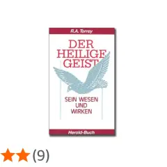Buchcover "Der Heilige Geist" von R.A. Torrey mit einer stilisierten Taube, die den heiligen Geist symbolisiert.