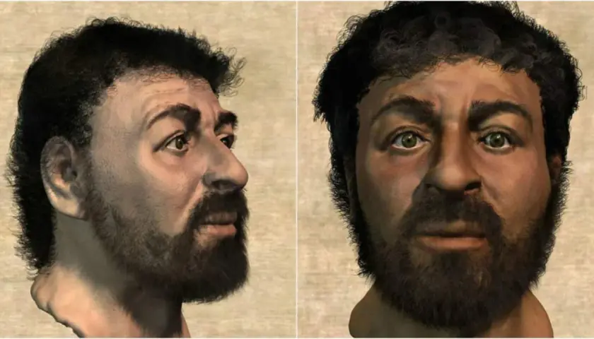 Rekonstruktion zeigt, wie Jesus wirklich aussah: ein Mann mit dunklem Haar, Bart und orientalischen Zügen.