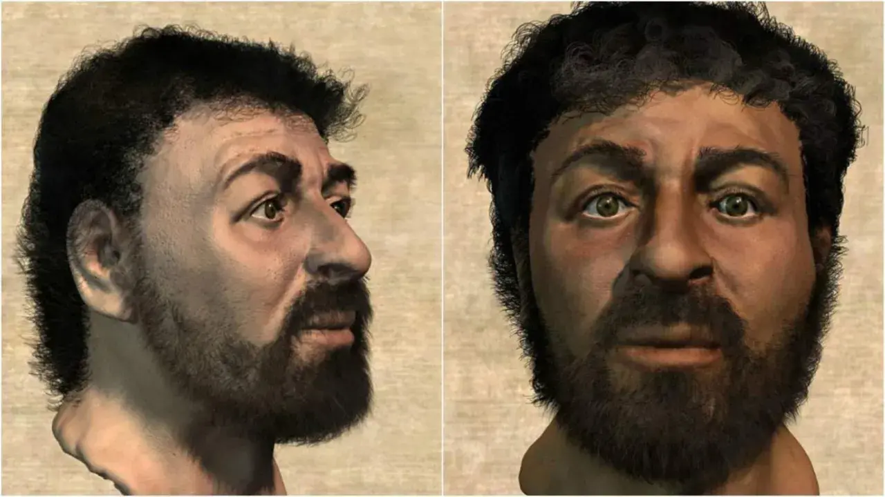 Rekonstruktion zeigt, wie Jesus wirklich aussah: ein Mann mit dunklem Haar, Bart und orientalischen Zügen.